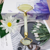Jade Double-Head Facial Roller Massager